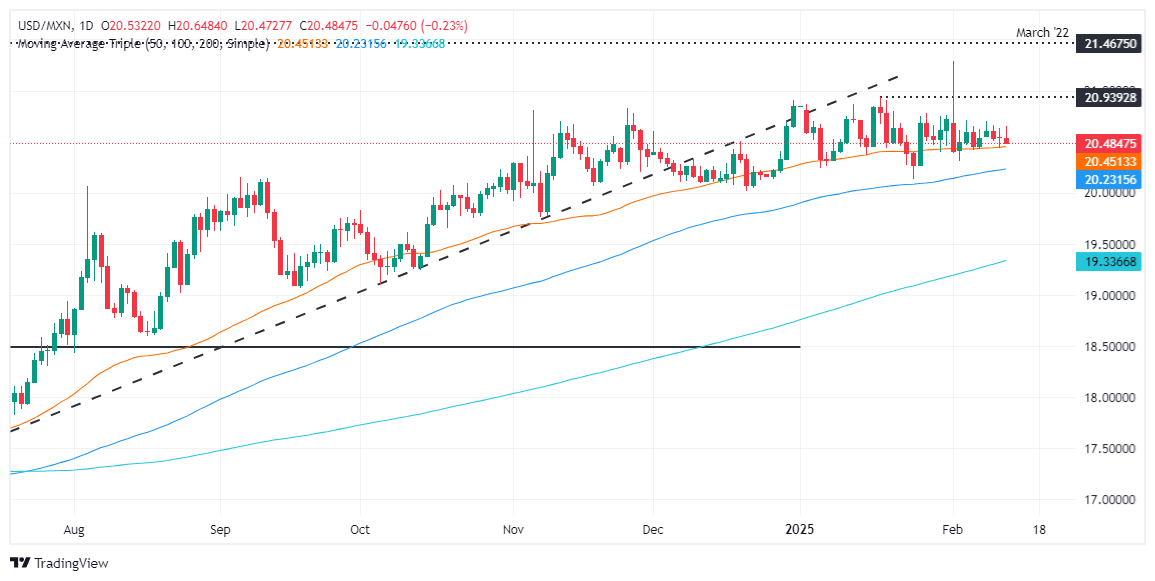 Analyse du marché Forex FxPro浦汇 : le peso mexicain augmente malgré la forte infl